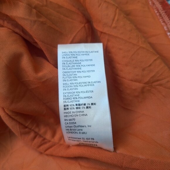 Free People Velvet Tie Dye Cinch Tie Strapless Top Babydoll Sz XS - Picture 2 of 8